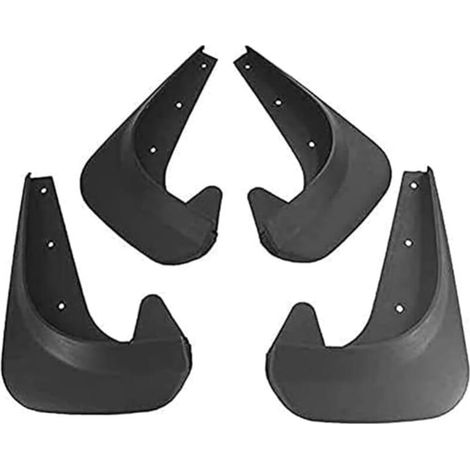 Lot de 4 garde-boue avant et arrière pour Fiat 500/500C/500X, anti-éclaboussures, anti-poussière et anti-rayures, sans perçage, accessoires automobiles-PR (1/4)
