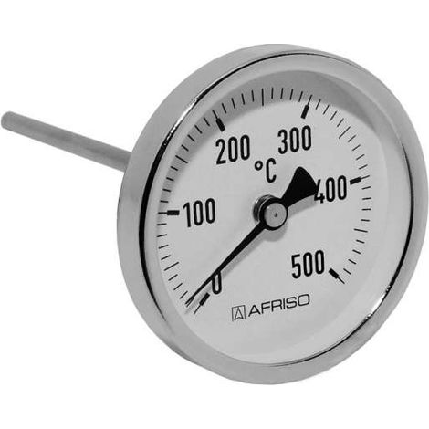 Afriso Rauchgas Thermometer Abgasthermometer 500°C 63830