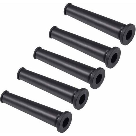 Manchons de protection en caoutchouc - - Lot de 5 - 70 mm de long - Pour câble - Compatibles meuleuse d'angle (1/3)
