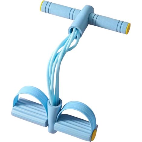 Pedal De Estiramiento Abdominal - Bandas De Resistencia Multifuncionales - Para Entrenamiento De Abdomen Cintura Brazos Y Piernas - Uso En Casa Oficina Gimnasio Y Viaje - 1 Unidad (1/5)