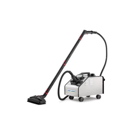 Nettoyeur vapeur professionnel 3200W – Pression 6 bars – Température 165°C – Pour nettoyage sans détergents – Accessoires inclus – Ghibli (1/3)