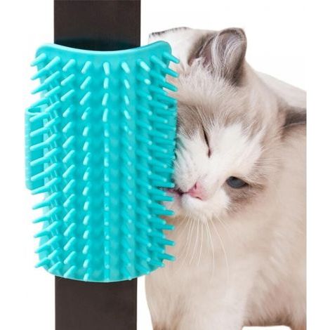 Wall Corner Massage Brush,Wall Corner Massage Comb,Cat Grooming Brush,Cat Self Groomer,Self Groomer Cat Massage Brush,Massage Comb for Cats (1/5)