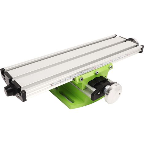 Table de fraisage multifonction flexible XY axes 310x90mm pour perceuse mini établi (1/5)