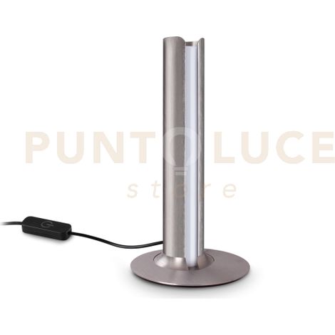 DORICA LAMPADA DA TAVOLO LED 3000K 8W  1100 lm DIMMERABILE BRONZO LISCIO