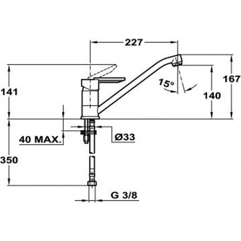 Teka ML CROMO - Grifo Caño Bajo 8191362 (1/3)
