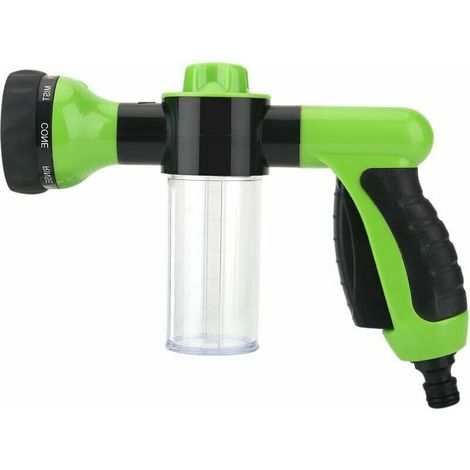 Pistolet à mousse haute pression multifonctionnel, jardin, (vert) (1/5)