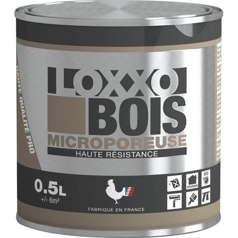 Hochresistente mikroporöse Holzlasur 0,5 l - Loxxo
