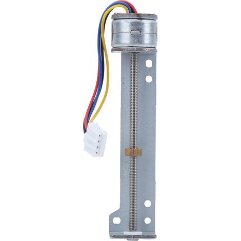 Moteur pas à pas 2 phases 4 fils, table coulissante à vis, écrou M3, tension d'alimentation 4,9 V, angle de pas 18° (1/5)