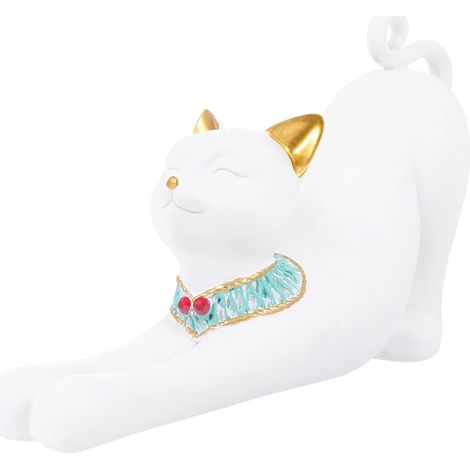 Décoration de Bureau Figurine Résine Ornement Raffiné Petite Décoration Chat (1/5)