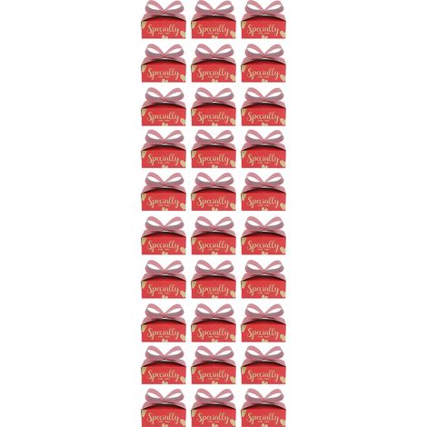 Boîte à dragées de mariage créative avec nœud papillon, 30 pièces/paquet, coffret cadeau de mariage haut de gamme de style chinois, boîte à dragées, rouge carmin (1/5)