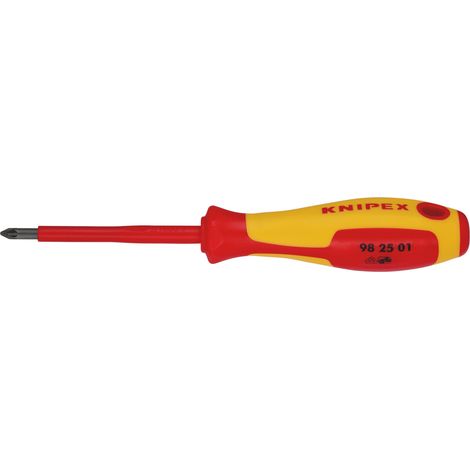 Draper PZ1 VDE Insulated Pozidriv® Screwdriver Model 57556 – Professional Electrical Screwdriver for Safe and Precise Work