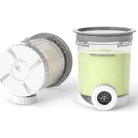 Behälter kompatibel mit dem Ninja Swirl CREAMi: Set mit 2 Behältern für den Ninja Creami NC701 und NC700 – BPA-frei, spülmaschinenfest