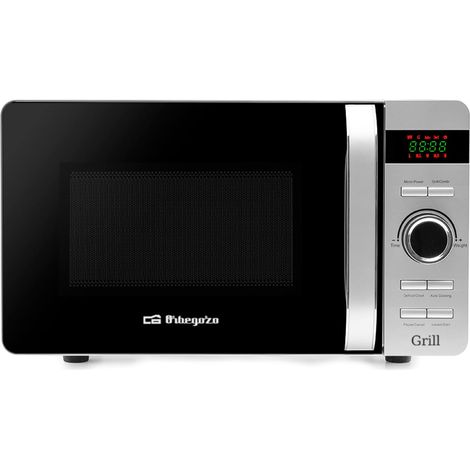 ORBEGOZO MIG 2052 NEGRO Y PLATEADO / MICROONDAS CON GRILL DE 700W
