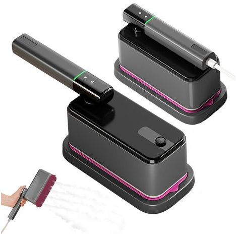 Fer à vapeur portable 1200W 2 en 1 - Défroisseur et fer à repasser professionnel, prêt en 5 secondes (1/5)