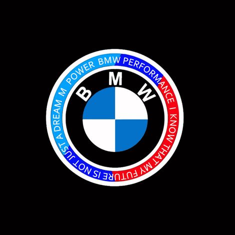 2 Stück Einstiegsleuchten für BMW 3er, 5er, 7er, X3/X5/X6/X7, Projektions-Türleuchten, BMW Einstiegsleuchten, Stil 20