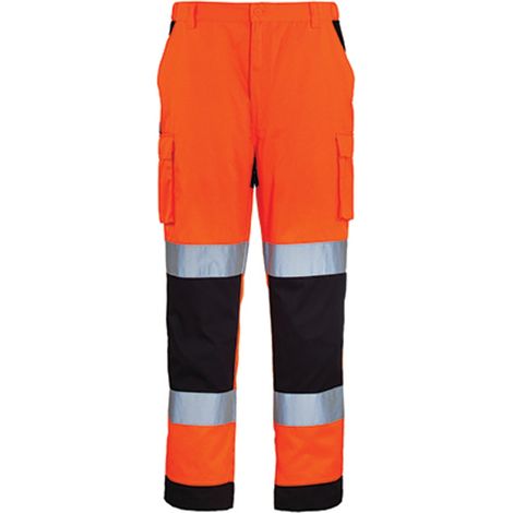 Coverguard PATROL pantaloni alta visibilità arancione marino T2XL