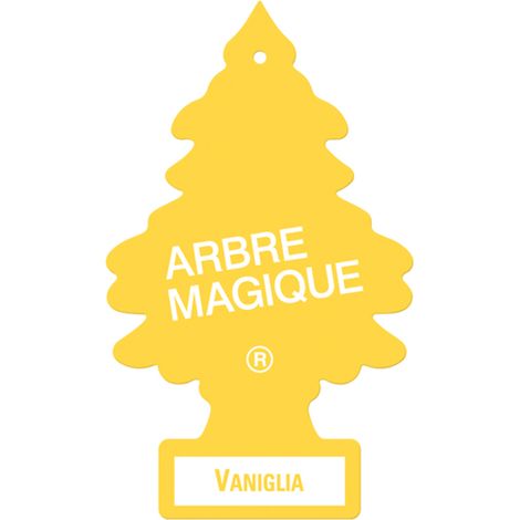 Désodorisant Pour Voiture, Modèle Arbre, Parfum Vaniglia (1/2)