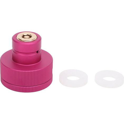 Adaptateur rapide CO2 fendu avec 2 bagues d'étanchéité de rechange TR21 4 filetage pour machine à eau gazeuse Duo (1/5)