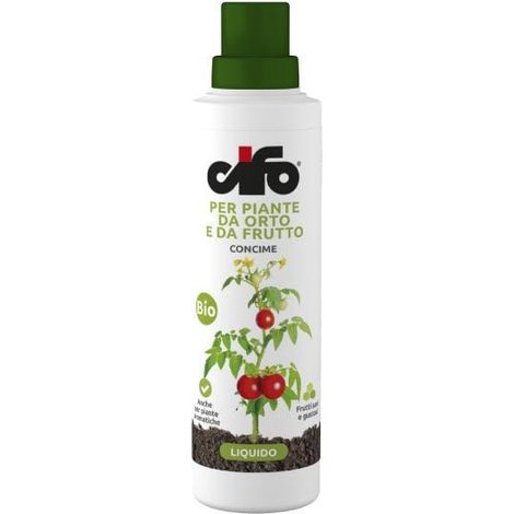 Cifo 110908 Concime Organico Azotato Piante Orto Frutto 500ml
