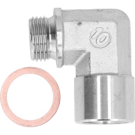 Sauerstoffsensor-Verlängerungsstück, 90° abgewinkelt, mit Dichtung und M18x1,5-Gewinde (1/5)