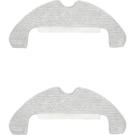 Lot de 2 serpillères pour aspirateur robot Dreáme D10 Plus Gen 2, lavables et réutilisables, en microfibre D10 Plus Gen 2, ne convient pas pour D10 Plus (1/5)