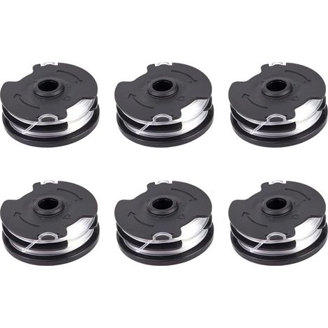 Lot de 6 bobines de fil pour débroussailleuse Parkside PRTA 20-Li C3 IAN351753 (1/5)