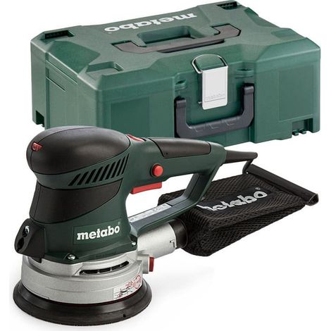 Metabo – Ponceuse excentrique 150 mm 350 W – Moteur Brushless – Vitesse réglable 4200-11000/min – Pour bois dur – 600129700