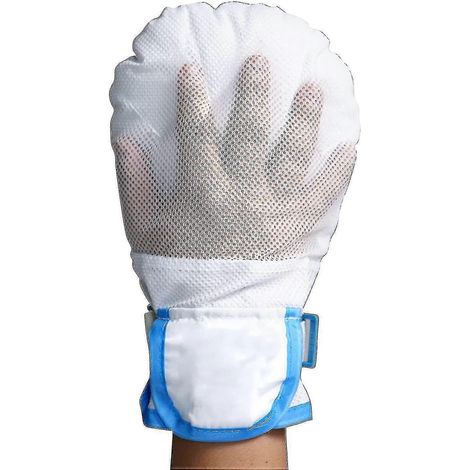 Gants de contention de sécurité pour personnes atteintes de démence et personnes âgées, avec un rembourrage en mousse ultra-épaisse pour prévenir les blessures. (1/5)