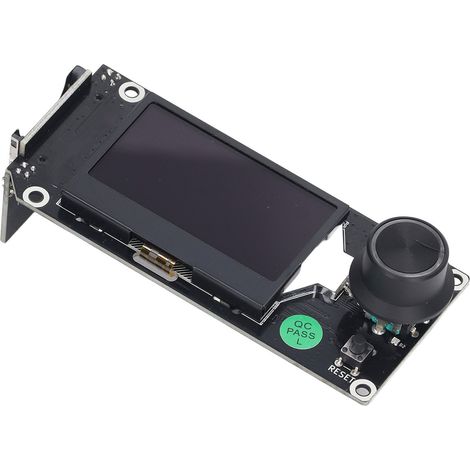 Écran LCD intelligent pour imprimante 3D MKS MINI12864 V3, pièces de contrôle, insertion de carte mémoire (face avant) (1/5)