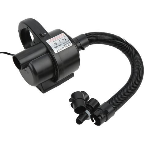Pompe à air électrique portable pour matelas pneumatiques et bateaux gonflables (prise UE 220-240 V). (1/5)