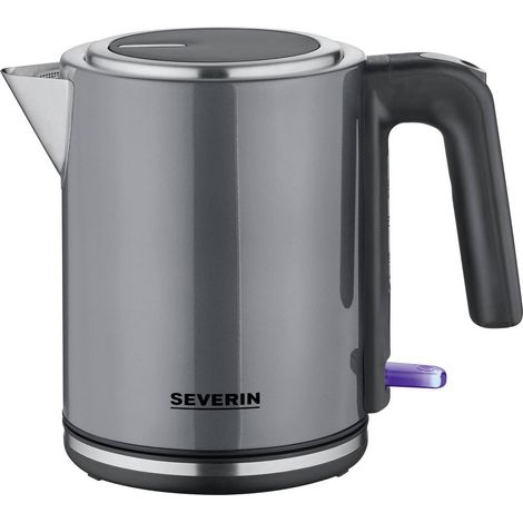 Severin 9574 Bouilloire voyant lumineux, sans BPA anthracite, noir Contenance: 1 l (1/3)