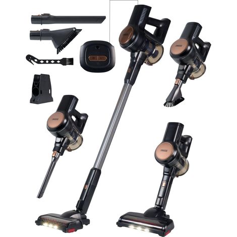 aspirateur Dynamic Storm – Moteur brushless Puissant – Vidange du réservoir hygiénique – Autonomie : 30 Min – Brosse motorisée à LEDs – Stationnement Stable – Accessoires Inclus – 339390 (1/5)
