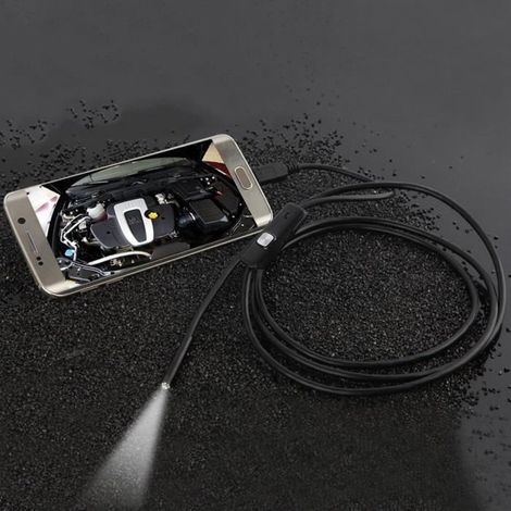 7MM 1.5M USB endoscope caméra d\'inspection 640480 téléphone/1280720 PC pour Android