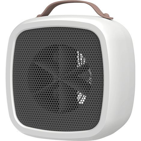 Petit radiateur soufflant portable – Économe en énergie – Matériaux résistants aux flammes – Fonctionnement silencieux – Pour espaces de travail (1/5)