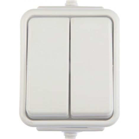 Interruttore ermetico per lampadario in cedro IP44 10A bianco WNT-500C01 WNT500C01