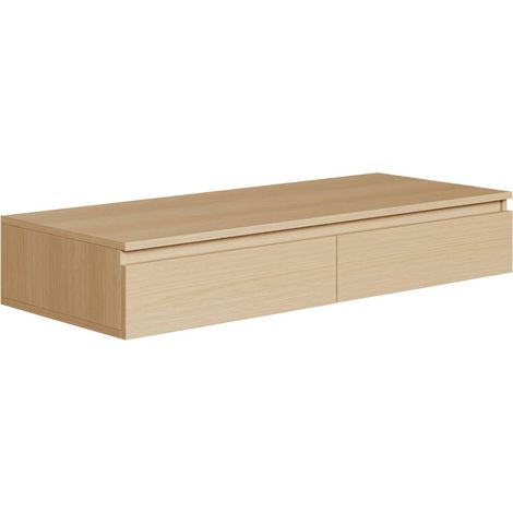 Selsey BEMMI -Tocador con scrivania e 2 cassetti -120 cm -rovere di Lindberg