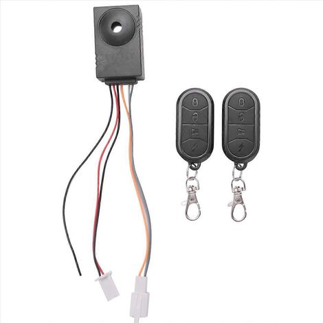 Système d'alarme pour vélo électrique avec double télécommande (universelle 36V, 48V, 60V, 72V). (1/5)
