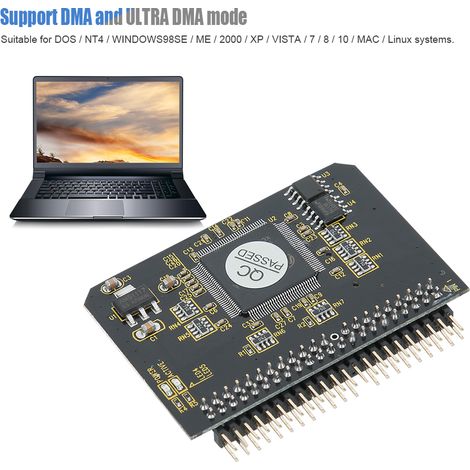 Carte d'adaptateur IDE portable compatible avec tous les systèmes d'exploitation (1/4)