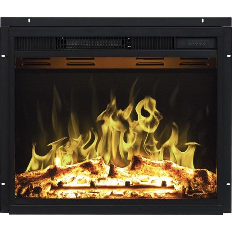 Cheminée électrique encastrable Lisa 90cm - 900/1800 W (1/4)