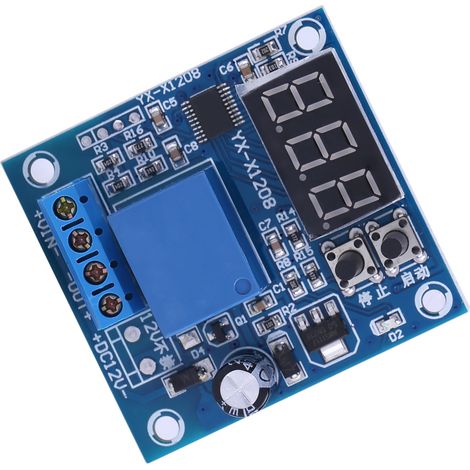 Module de commande marche/arrêt automatique d'une carte de protection contre la sous-tension pour batterie de stockage 12 V (1/5)