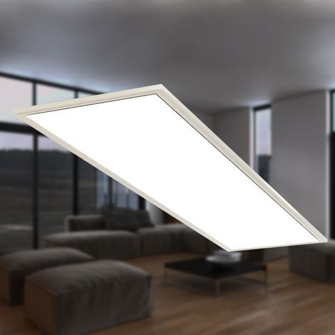 LED Deckenleuchte Panel 38 Watt 4000K 4100 Lumen Kunststoff Briloner