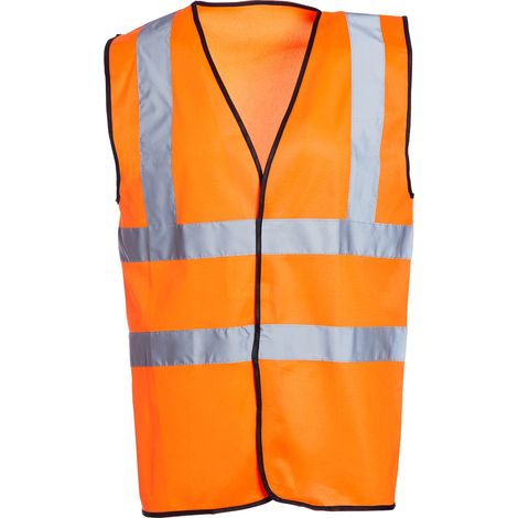 Blackrock - Gilet alta visibilità, Uomo, Arancione,X-Large (1/5)