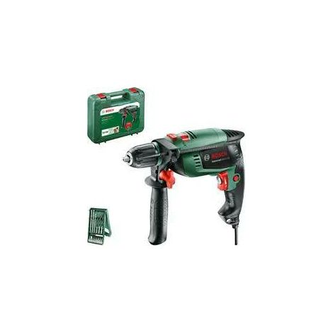 Bosch WIERTARKA UDAROWA UNIVERSAL IMPACT 730 - Taladro percutor de 730W, alta potencia, ideal para perforaciones en madera, metal y mampostería, diseño ergonómico y duradero