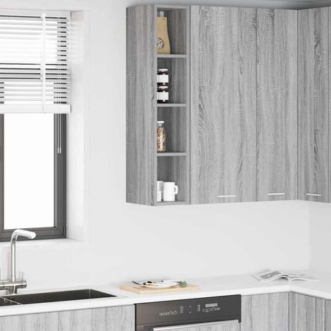 Hängeschrank Graues Sonoma 20 x 29,5 x 100 cm Holzwerkstoff