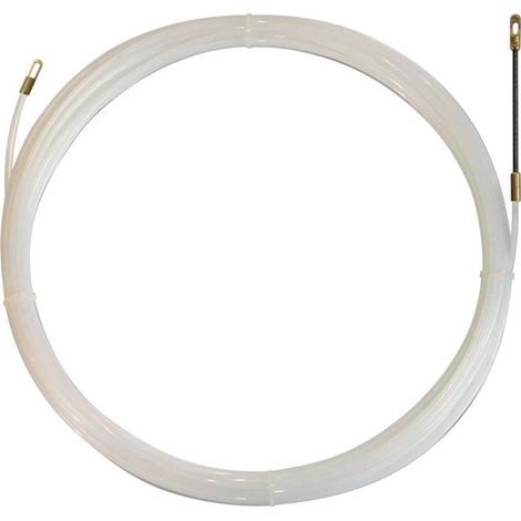 Nastro di fissaggio Isiflex totale L.10m D.3mm con occhiello e testina di ricerca in perlon CABERE