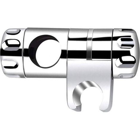 Verstellbare Duschhalterung, ABS-Ersatz-Duschhalterung, Handbrausehalterung für verschiebbare Duschstange, 25-mm-Klemmhalterung (1/5)