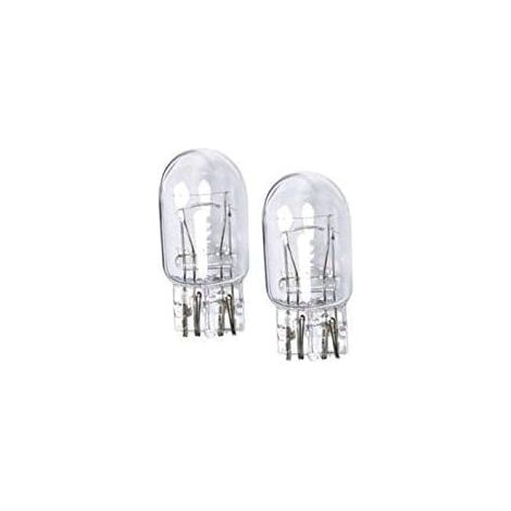 2 x Car Bulbs 12V 21/5W Clear Dual Filament Tail Brake Stop Lights  Twin Pack Replacement Light Bulbs for Car Van Motorcycle  Brake Light Blulb