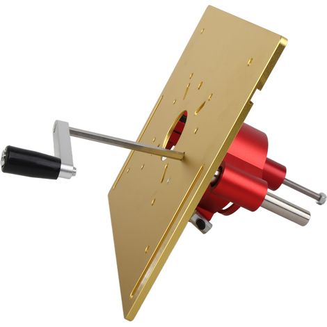 Plateforme élévatrice S8-2 de deuxième génération, base de levage inversée, plaque inversée en alliage d'aluminium, machine de fraisage et d'ébavurage en bakélite, petite fraiseuse, plateforme élévatr (1/5)