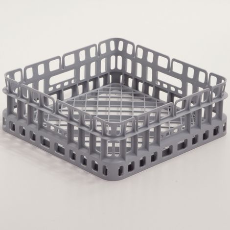Casier de lavage pour verres 400x400mm - polypro - Diamond