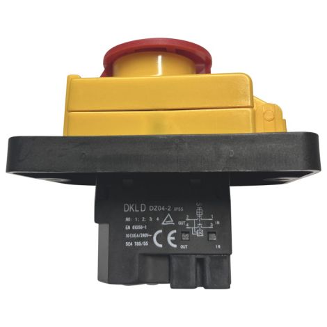 DKLD DZ04-2 Elektromagnetischer Start/Stop Schalter 240V 10A mit Not-Aus-Funktion (1/4)
